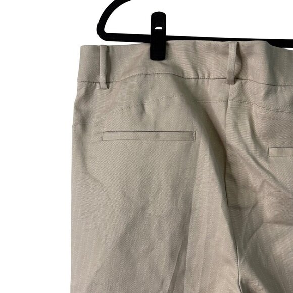 NWT Lane Bryant Women's Stretch Tapered Tan Work Business Pant Size 18 - Picture 7 of 11